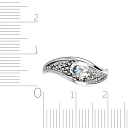 Кольцо из белого золота с бриллиантами