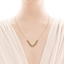 Колье из желтого золота