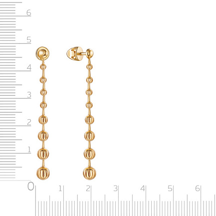 Серьги Пусеты