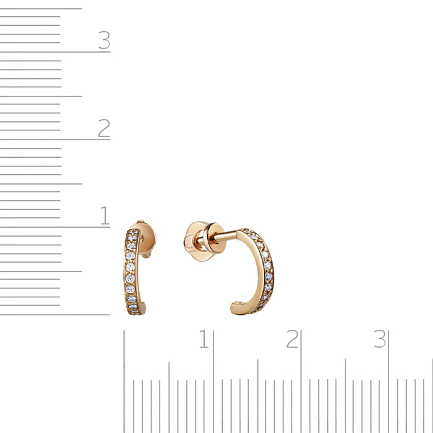 Серьги Пусеты детские