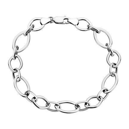 Браслет декоративный из серебра