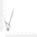 Колье из серебра