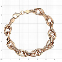 Браслет из красного золота