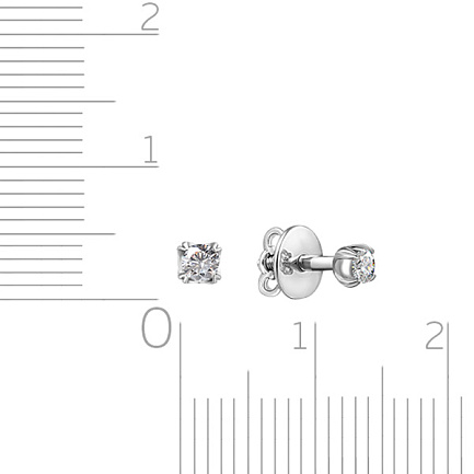 Серьги Пусеты