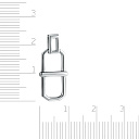 Подвеска из серебра