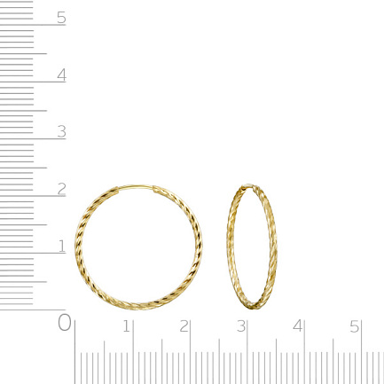 Конго из желтого золота