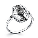 Кольцо из белого золота с бриллиантами