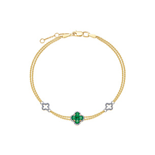 Браслет из золота с бриллиантом