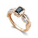 Кольцо из красного золота