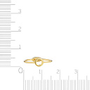 Кольцо из желтого золота