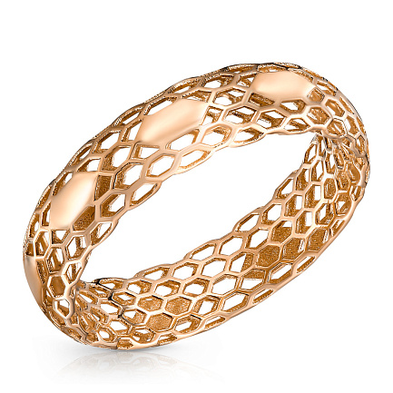 Кольцо из красного золота