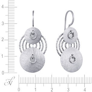 Серьги из серебра