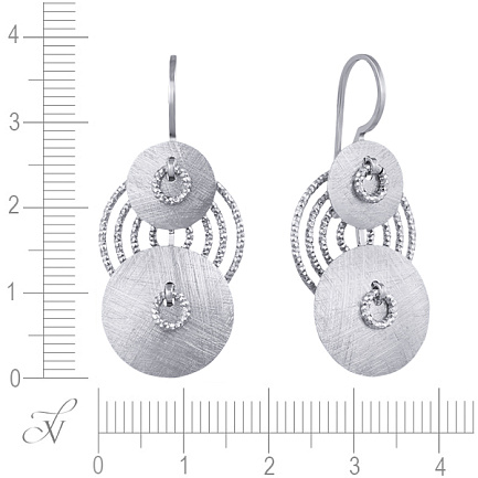 Серьги из серебра