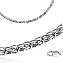 Цепь ручной работы из серебра