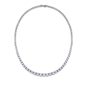 Колье из серебра