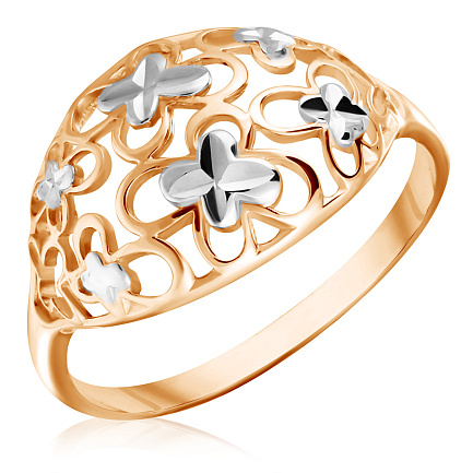 Кольцо из красного золота