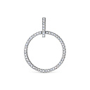 Подвеска из белого золота с бриллиантами