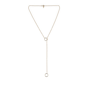 Колье из желтого золота