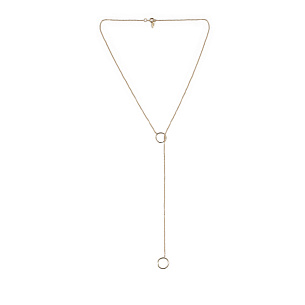 Колье из желтого золота