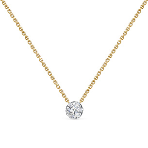 Колье из золота с бриллиантом