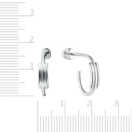 Серьги Пусеты