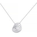 Колье из серебра