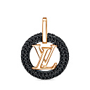 Подвеска из серебра с фианитами