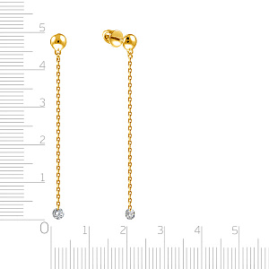 Серьги Пусеты