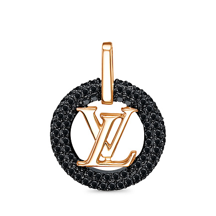 Подвеска из серебра с фианитами