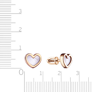 Серьги Пусеты детские