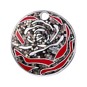 Подвеска из серебра с перламутром