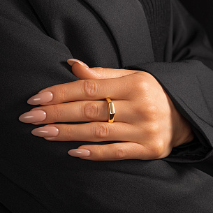 Кольцо из желтого золота