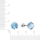 Серьги Пусеты