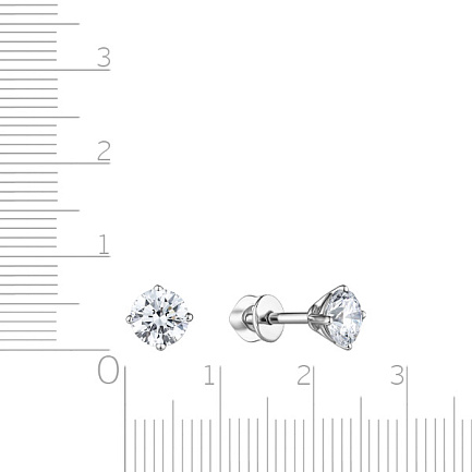 Серьги Пусеты