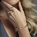 Браслет из красного золота