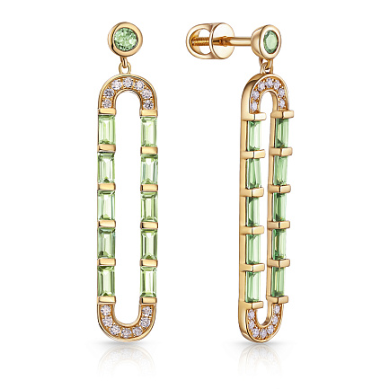 Серьги Пусеты