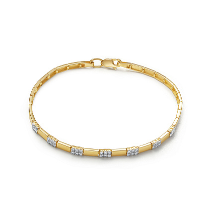 Браслет из золота с бриллиантами