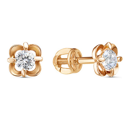 Серьги Пусеты