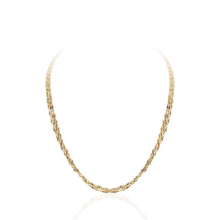 Колье из желтого золота