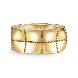 Кольцо из серебра с позолотой