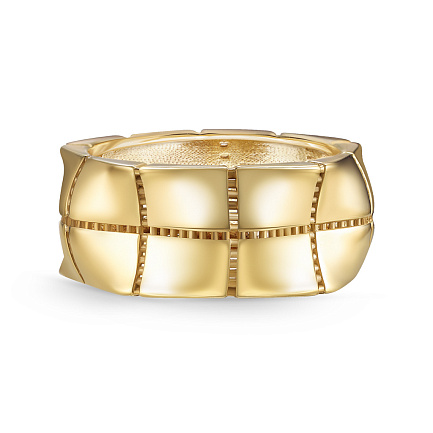 Кольцо из серебра с позолотой