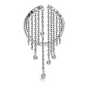 Кольцо из белого золота с бриллиантами