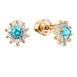 Серьги Пусеты