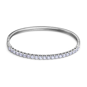 Браслет декоративный из белого золота с бриллиантом