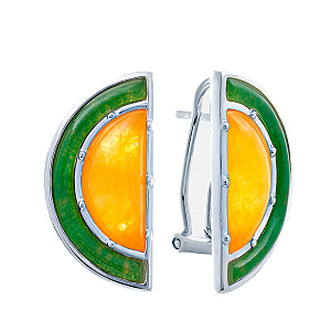 Серьги из серебра