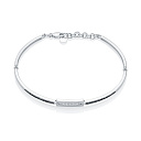 Браслет декоративный из белого золота с бриллиантами