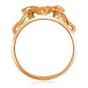 Кольцо из красного золота