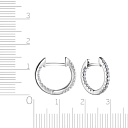 Серьги Пусеты