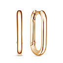 Серьги из красного золота