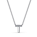 Колье из серебра с фианитами